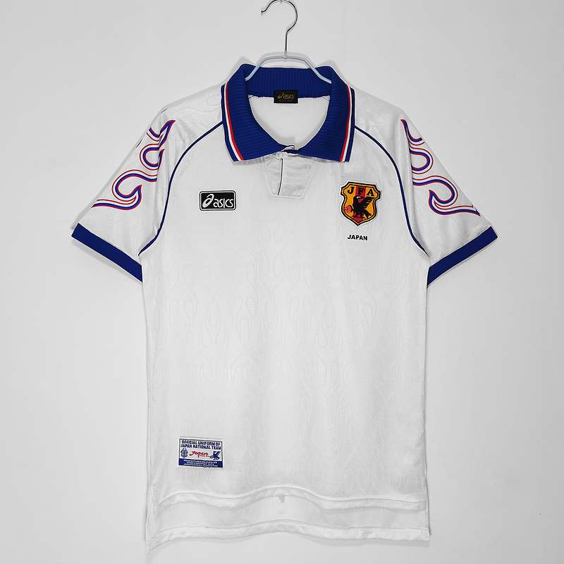 AAA Quality Japan 1998 Away White Soccer Jersey